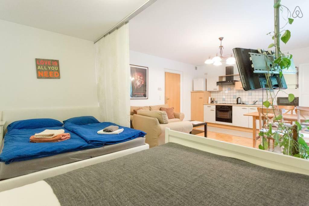 Relaxing Terrace Apartment In Lively Area Вена Экстерьер фото